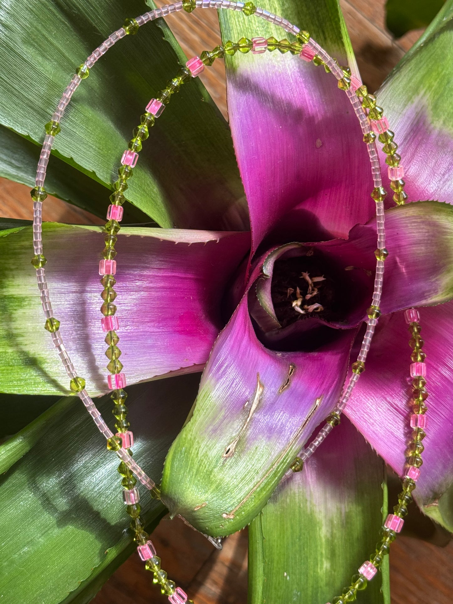 Green Goes Good With Pink (photo left)
