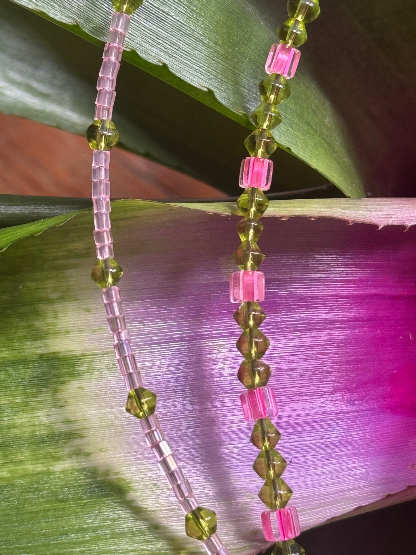 Green Goes Good With Pink (photo left)