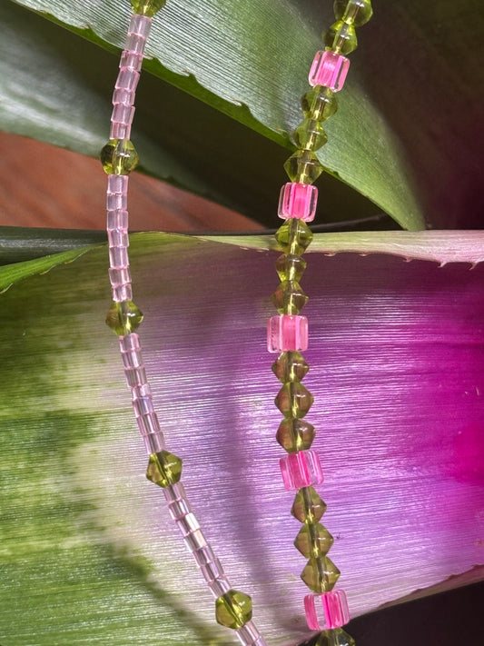 Green Goes Good With Pink (photo left)