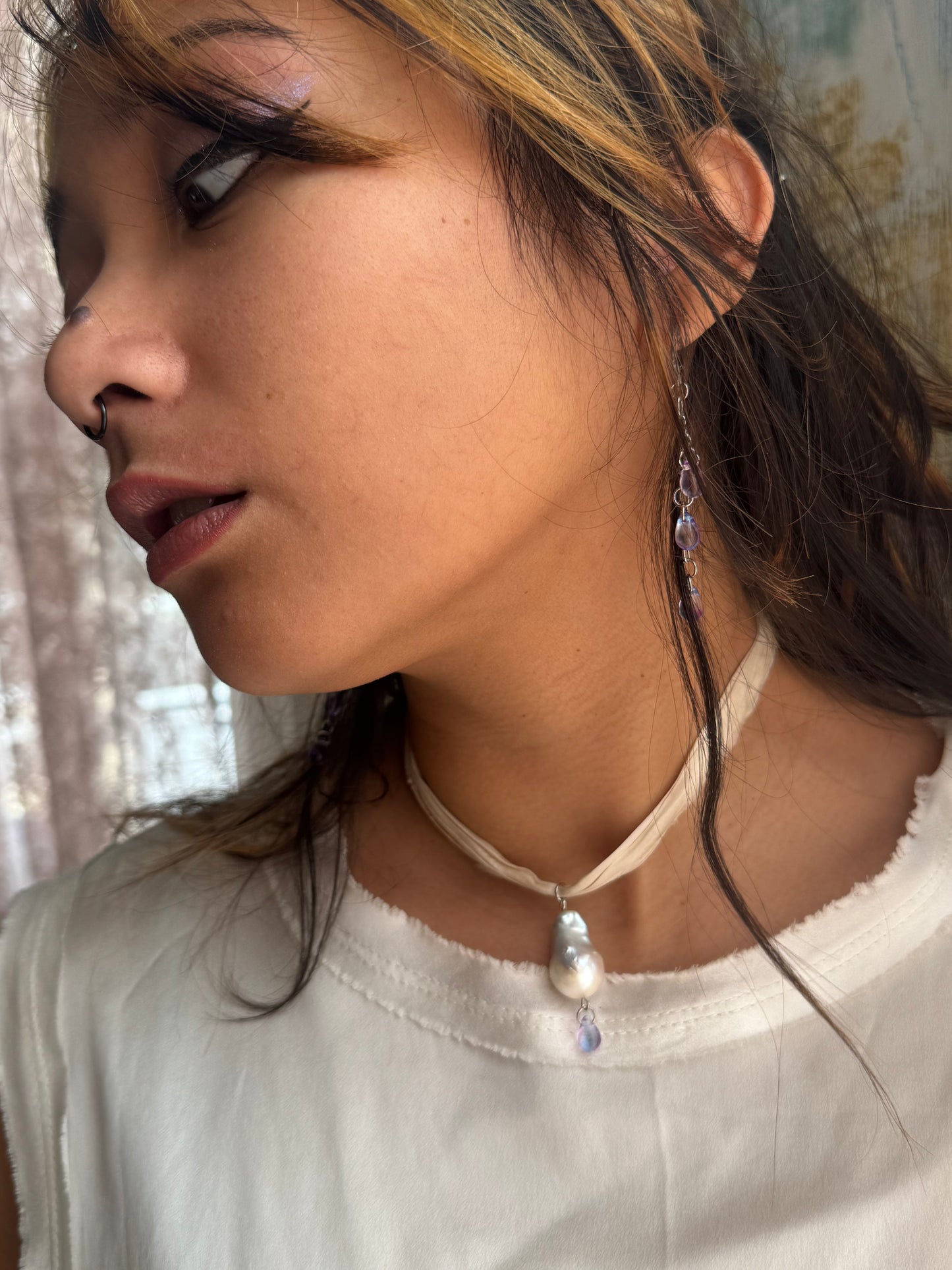 Pearldrop Choker