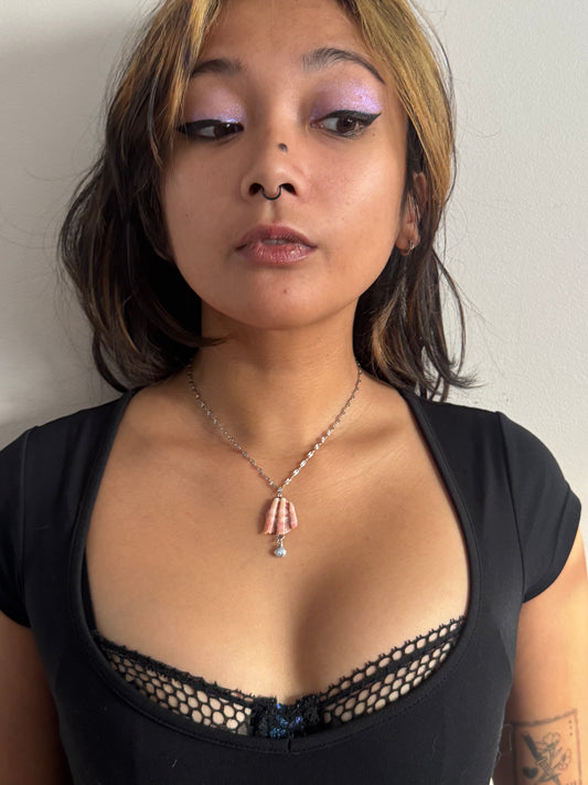 Pearl Pink Necklace