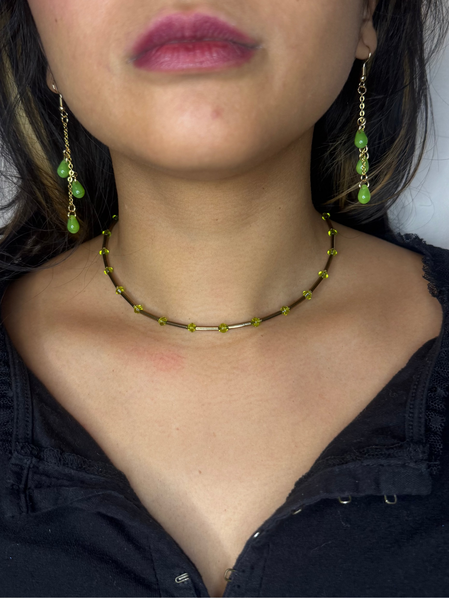Hidden Haven beaded choker