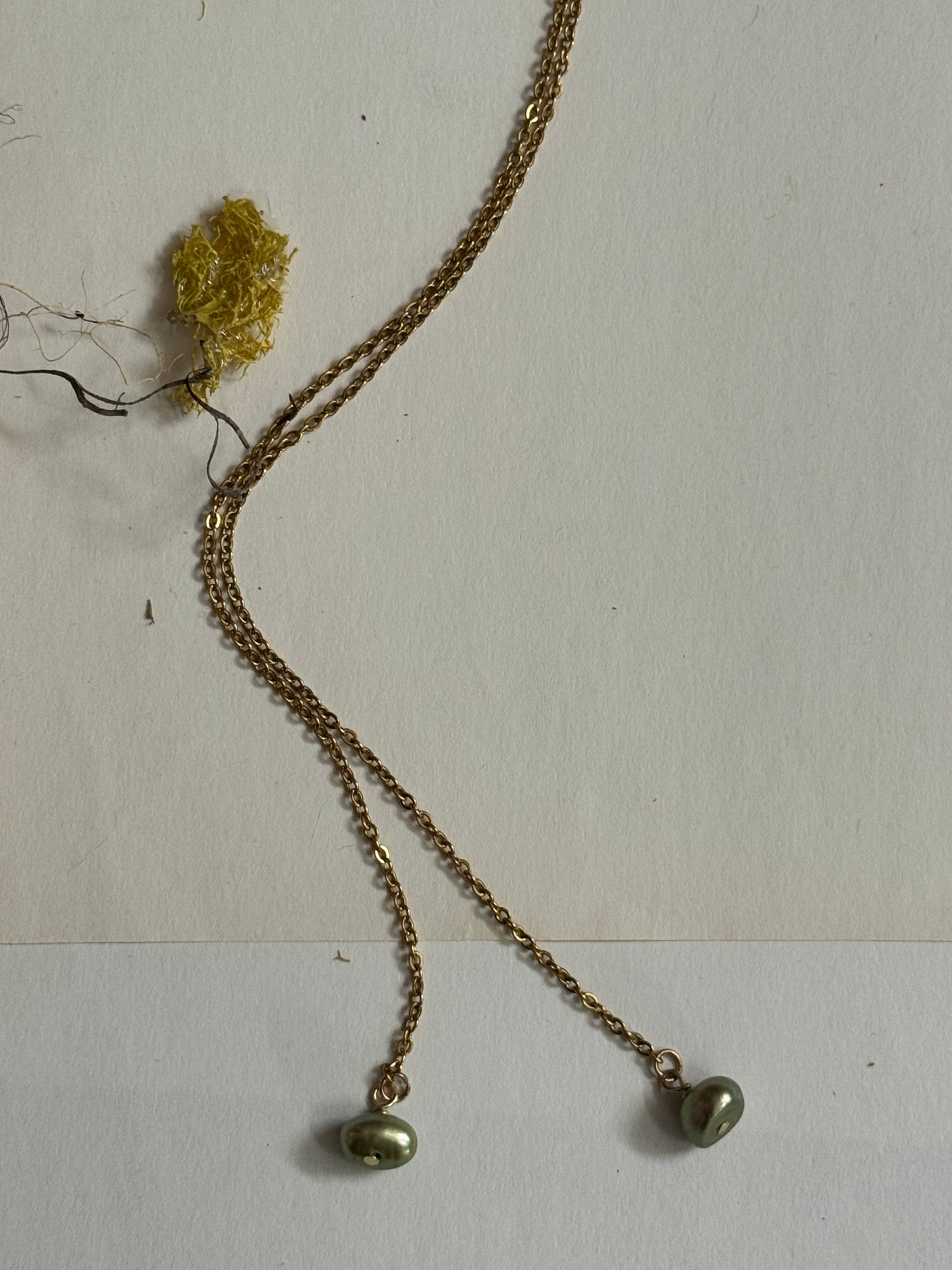 Mossy Bolo Necklace