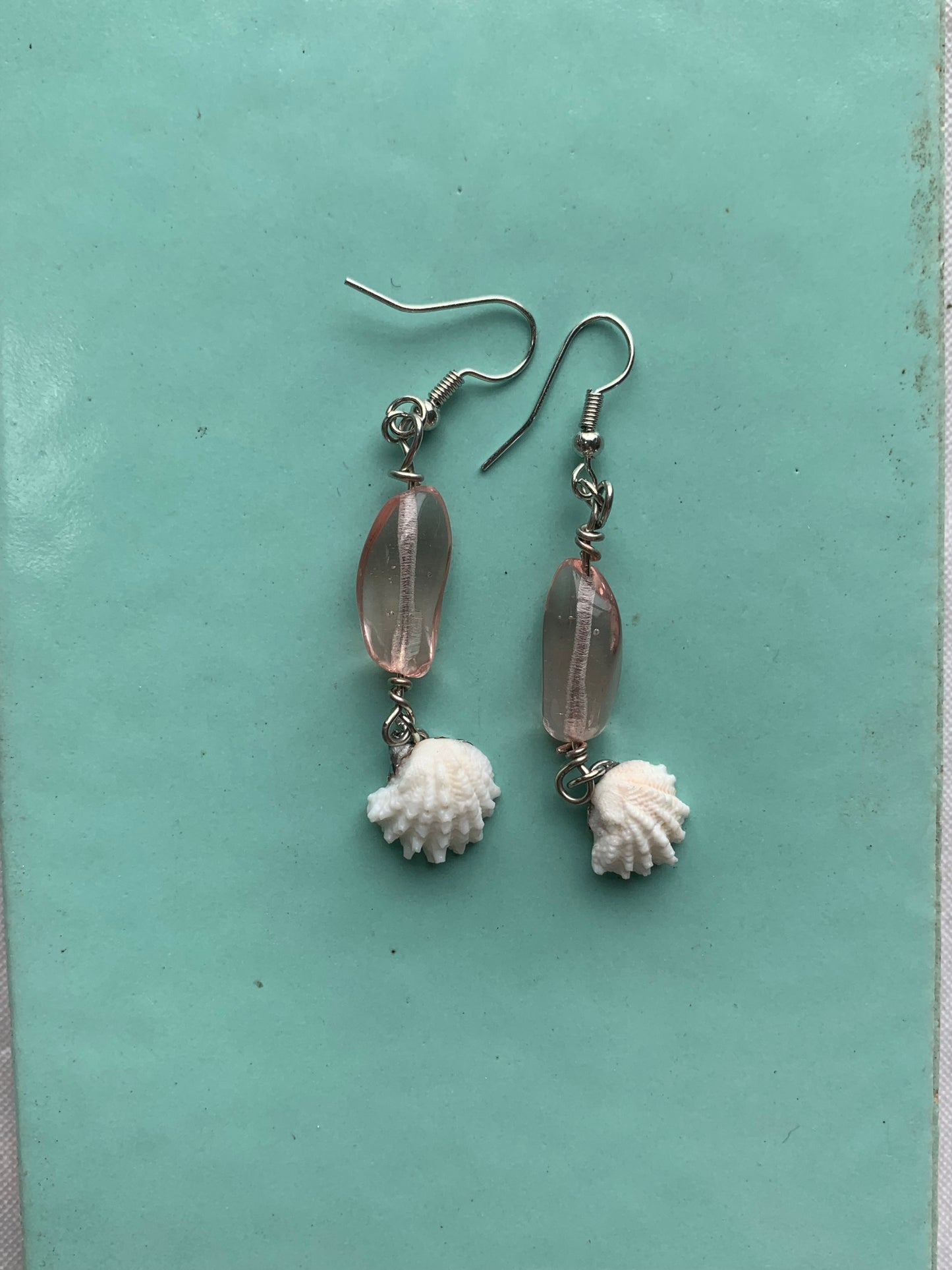 Spiny Pink Earrings