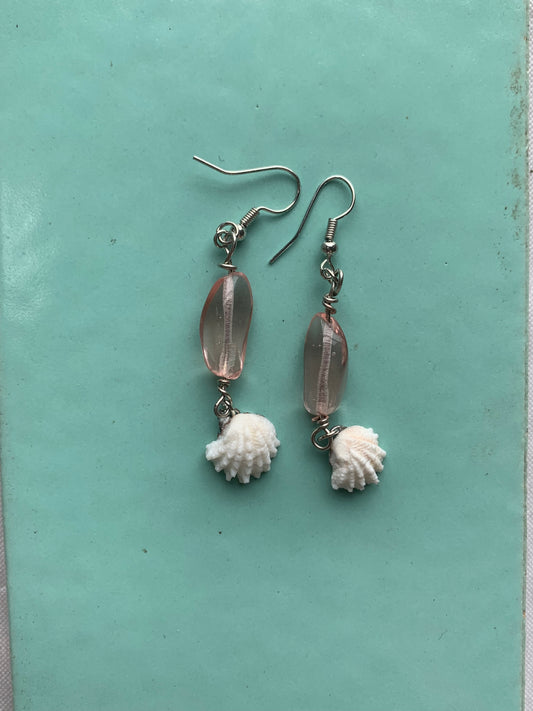 Spiny Pink Earrings