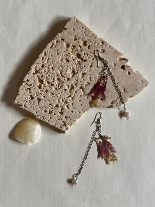 Flower Dangling Earrings
